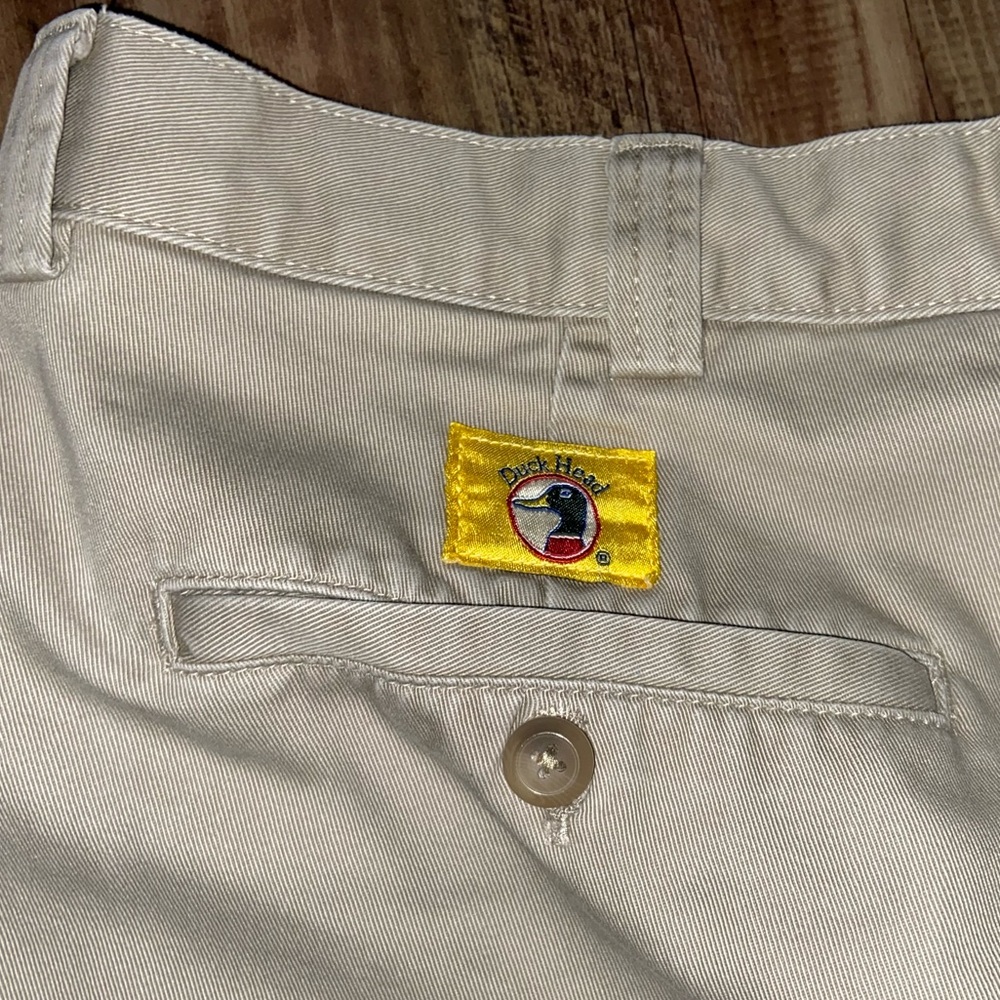 Vintage Duck Head White Khakis/Pants. 36W X 30L